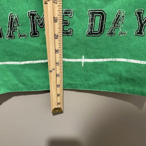 Football Field Table Runner Touchdown Game Day 66 Inch Total Length Super Bowl - Picture 5 of 6